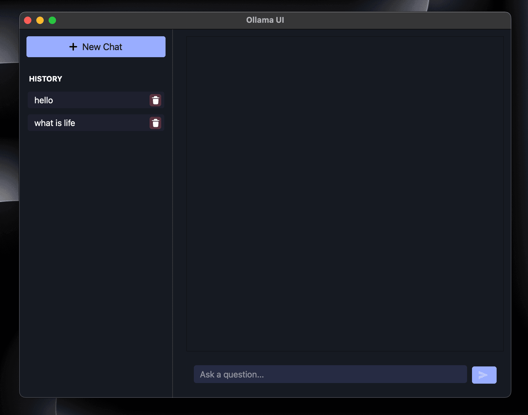 Ollama UI — Chat with Llama3 locally